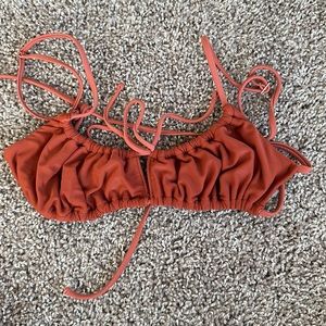 Abercrombie scrunch bikini top